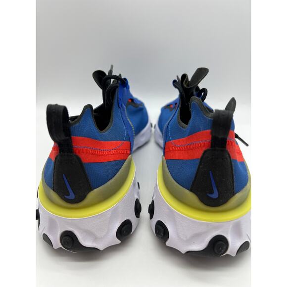 Nike React Element 55 Game Royal Blue Men's Sneakers BQ6166-403 Size 13 NEW - Picture 10 of 16